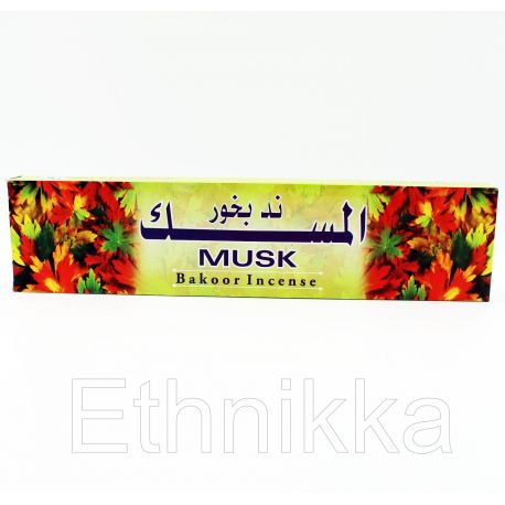Encens bâton au musck Bakoor Incense