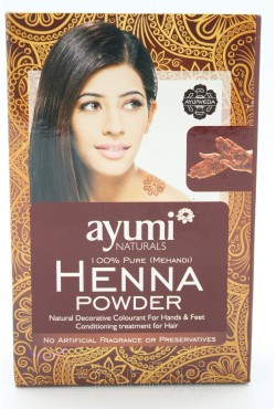 Ayumi naturals henna powder 100% pure cheveux et corps