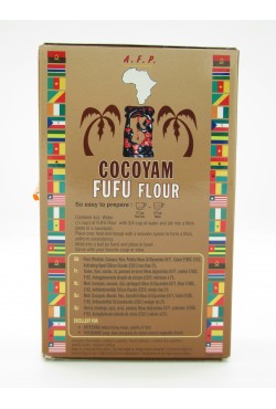 Fufu farine de taro, manioc et pomme de terre - Cocoyam Fufu Flour