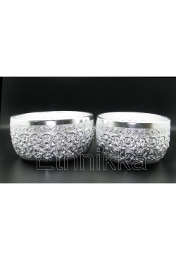 Bol thailandais en aluminium ciselé Bol thailandais en aluminium ciselé