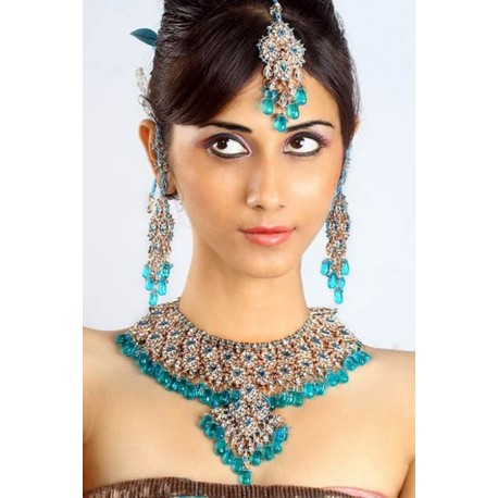 Parure indienne bijoux mariage bollywood 