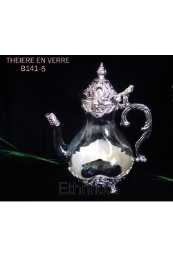 Théière en verre orientale