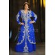 Caftan robe dubai bleue