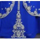 Caftan robe dubai bleue