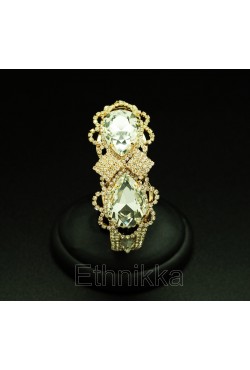 Bijou oriental bracelet "wave" en plaqué or Bijou oriental bracelet "wave" en plaqué or