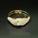 Bijou oriental bracelet plaqué or arabesque