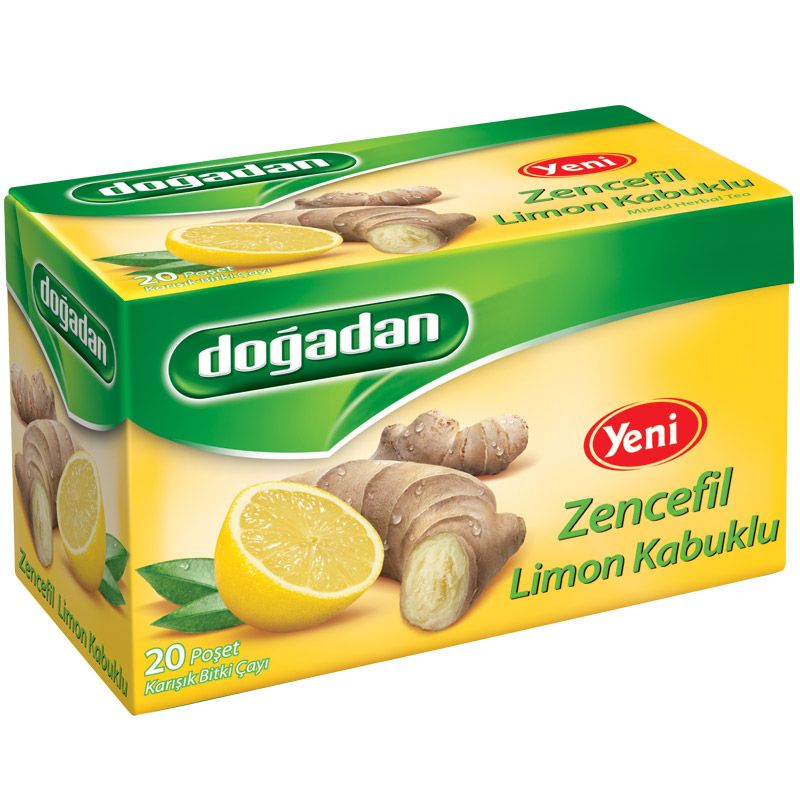 Acheter du thé au Gingembre citron tisane pour infusion - Dogadan