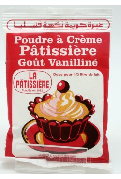 Crème pâtissière goût vanille