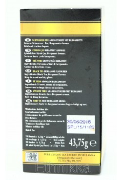 Thé noir turc à la bergamote en sachet infusion - Alice Baktat Thé noir turc à la bergamote en sachet infusion - Alice Baktat