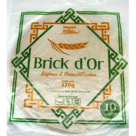 Feuille de Brick d'or