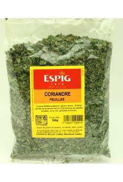 Coriandre herbe aromatique en feuilles