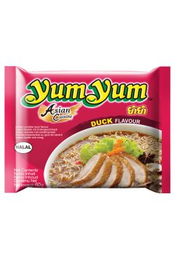 Soupes aux nouilles yumyum de canard