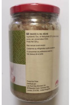 Sauce à l'ail haché