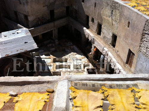 tannerie fabricant de babouches pour Ethnikka