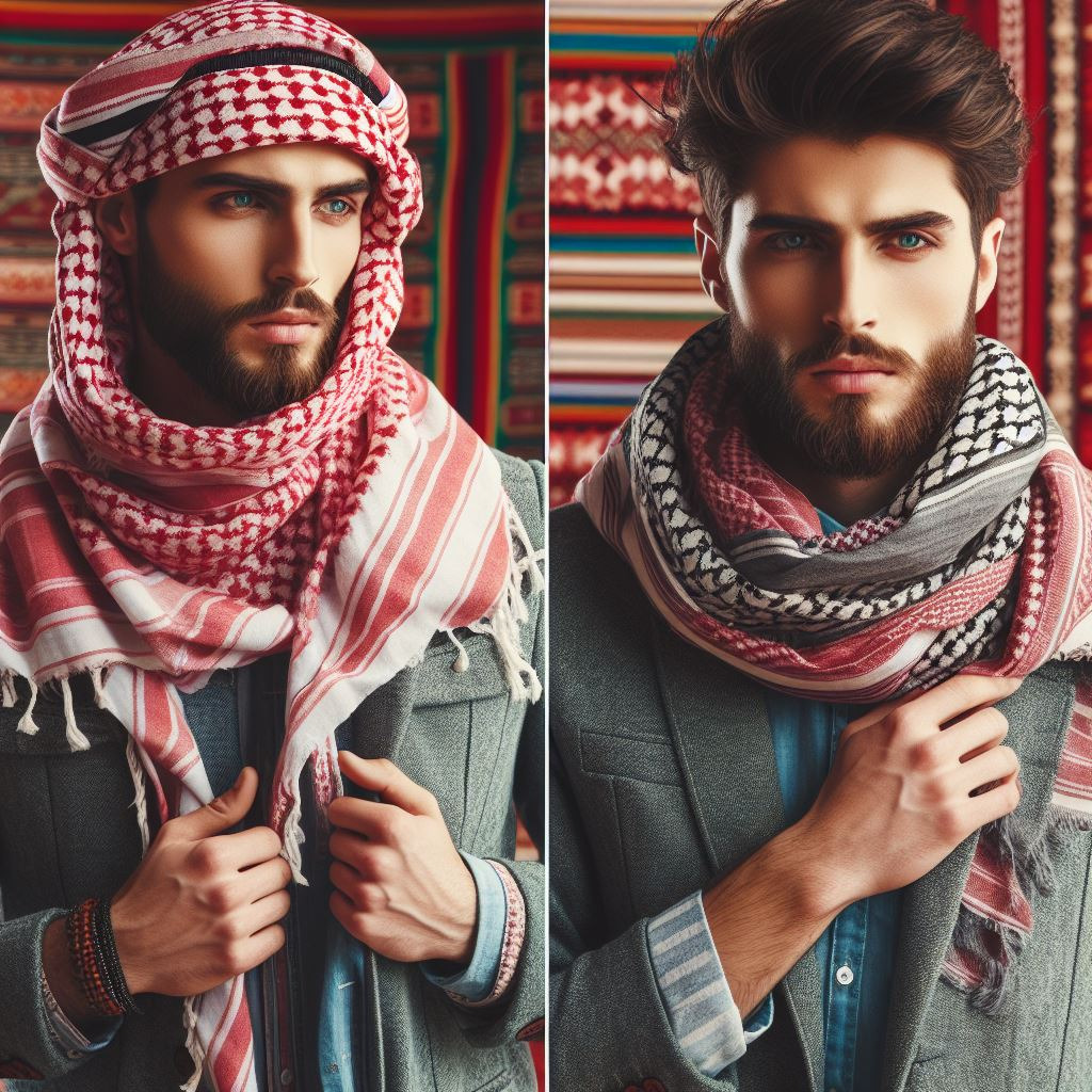 Comment porter un keffieh ?